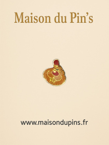 Pin's Animaux Tête de chien