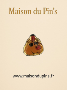 Pin's Animaux Tête de chien